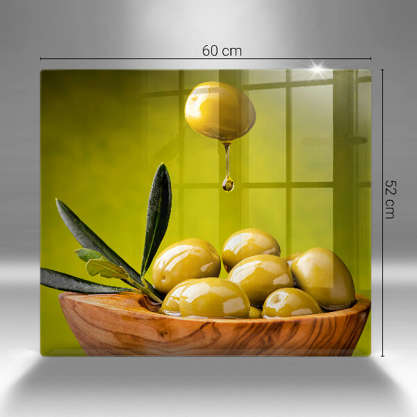 Chopping board Tasty olives