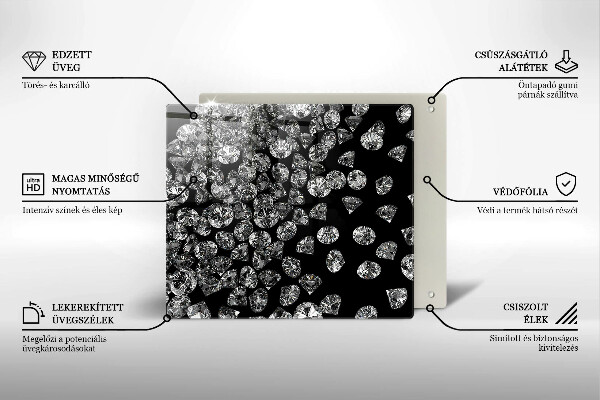 Chopping board Diamonds