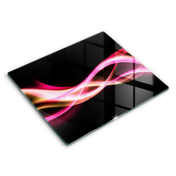 Chopping board Neon Smoke abstraction