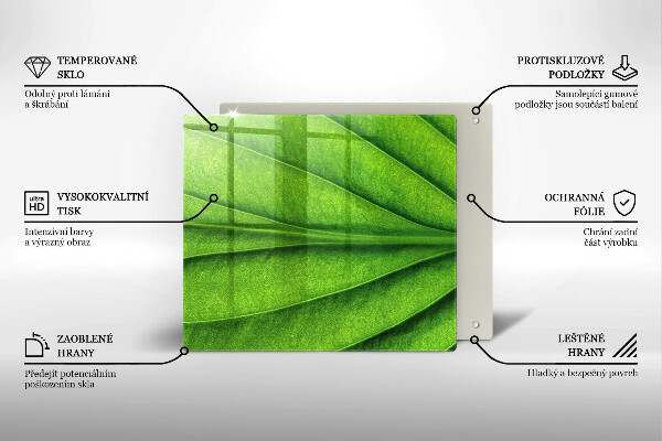 Chopping board Nature leaf veins