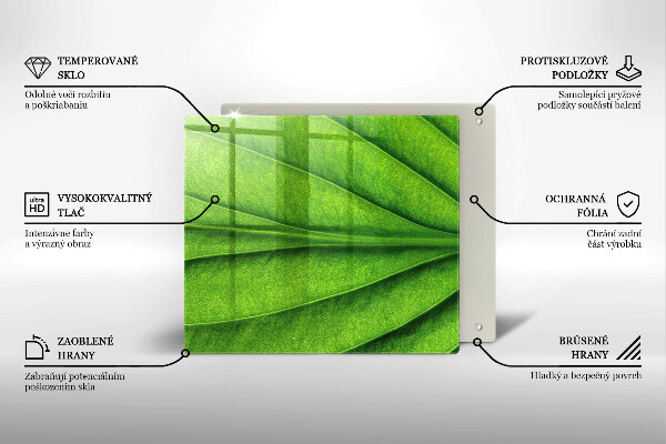 Chopping board Nature leaf veins