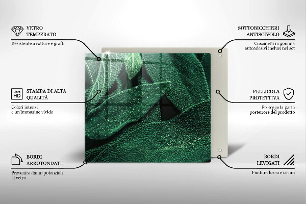 Chopping board Plant leaves