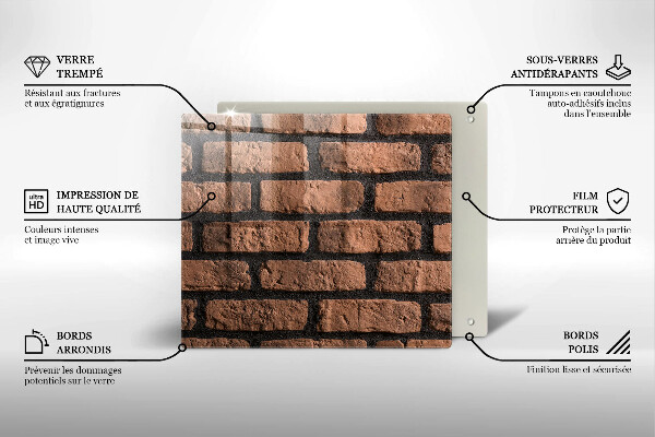 Chopping board Brick wall