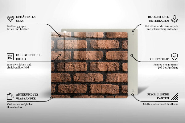 Chopping board Brick wall