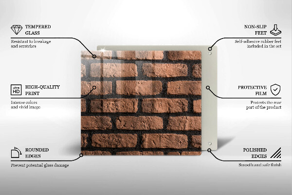 Chopping board Brick wall