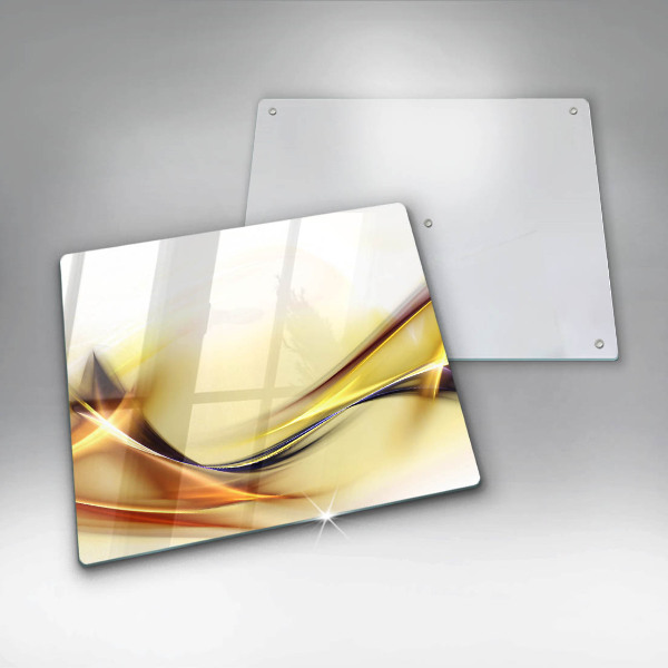 Chopping board Abstraction light lines