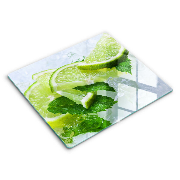 Chopping board Lime mint and ice