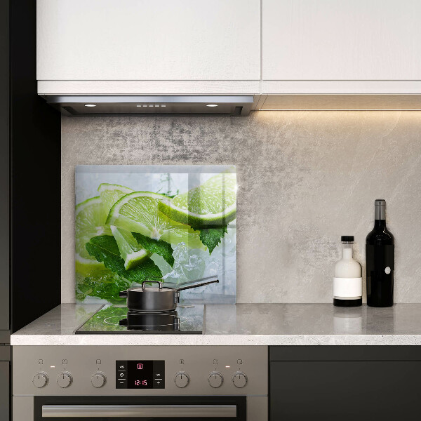 Chopping board Lime mint and ice