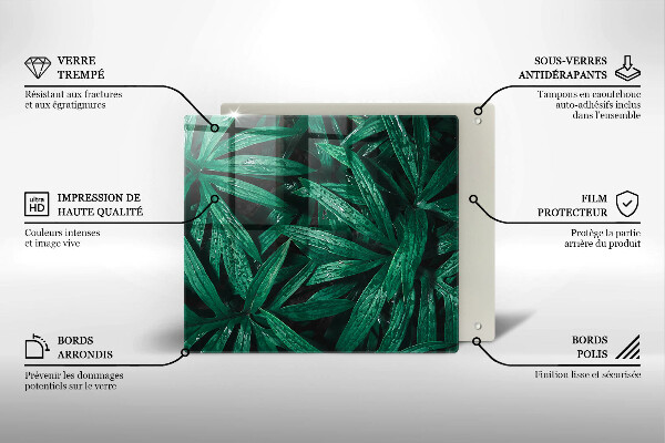 Chopping board Plants leaves