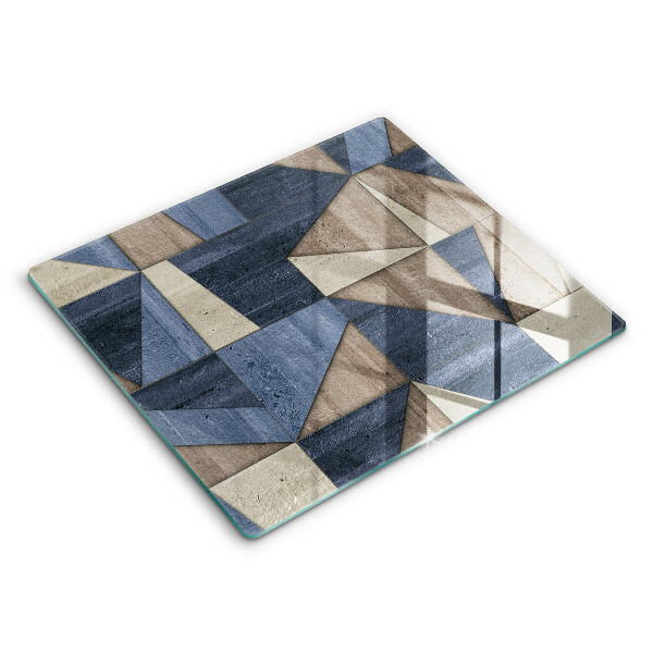 Chopping board Geometric abstraction