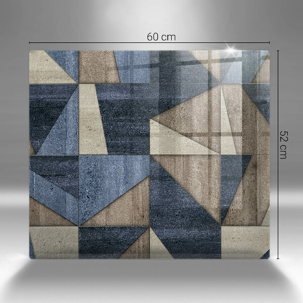 Chopping board Geometric abstraction