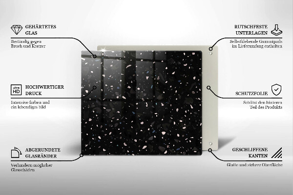 Chopping board Dark stone