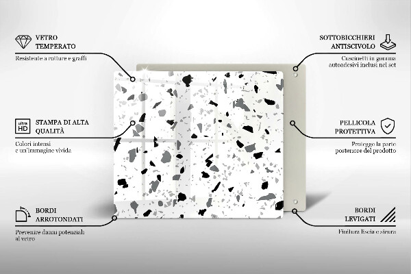 Chopping board Decorative stone gres