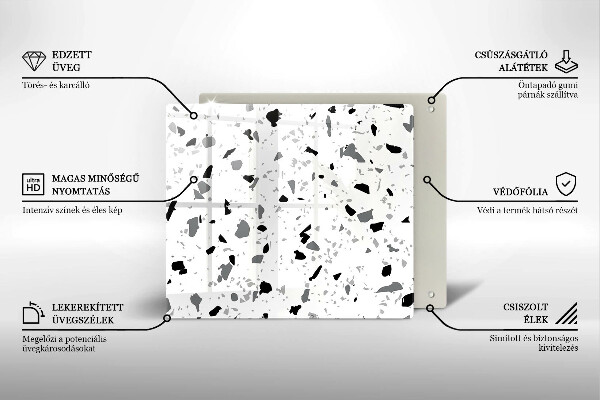 Chopping board Decorative stone gres