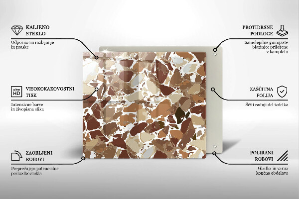 Chopping board Decorative stone stains