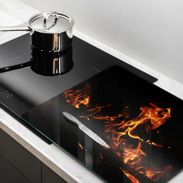 Chopping board Fire flame
