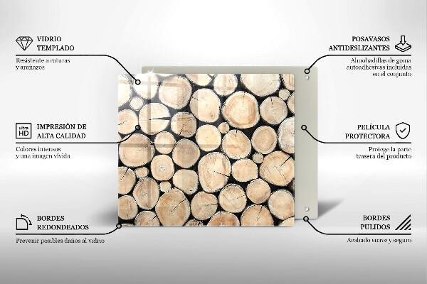 Chopping board Wood trunks of the tree