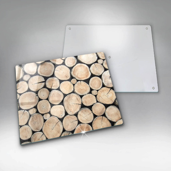 Chopping board Wood trunks of the tree