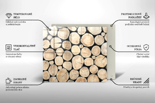 Chopping board Wood trunks of the tree