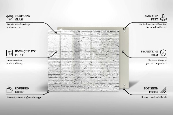 Chopping board Brick wall