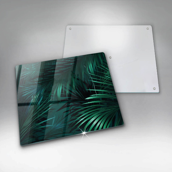 Chopping board Wild jungle leaves