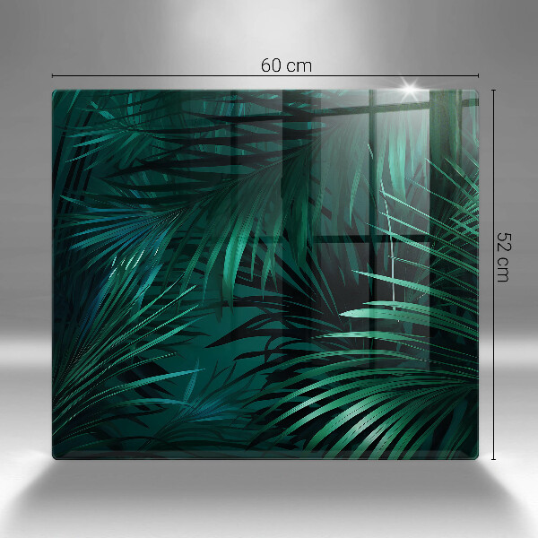 Chopping board Wild jungle leaves