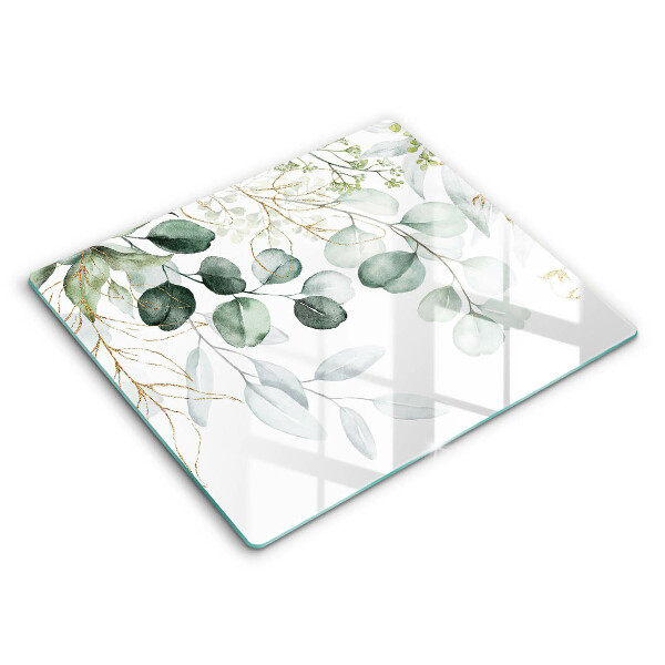 Chopping board Painted plants