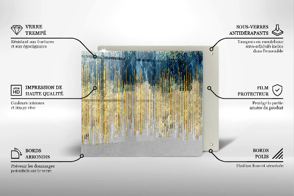 Chopping board Designer abstraction