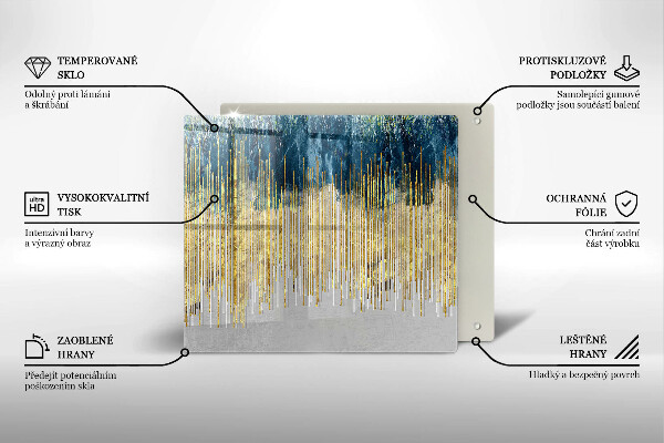 Chopping board Designer abstraction