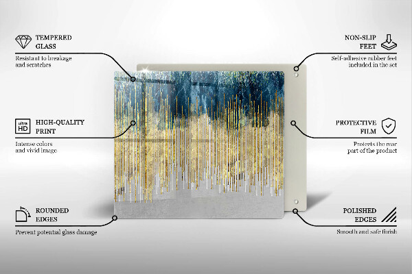 Chopping board Designer abstraction