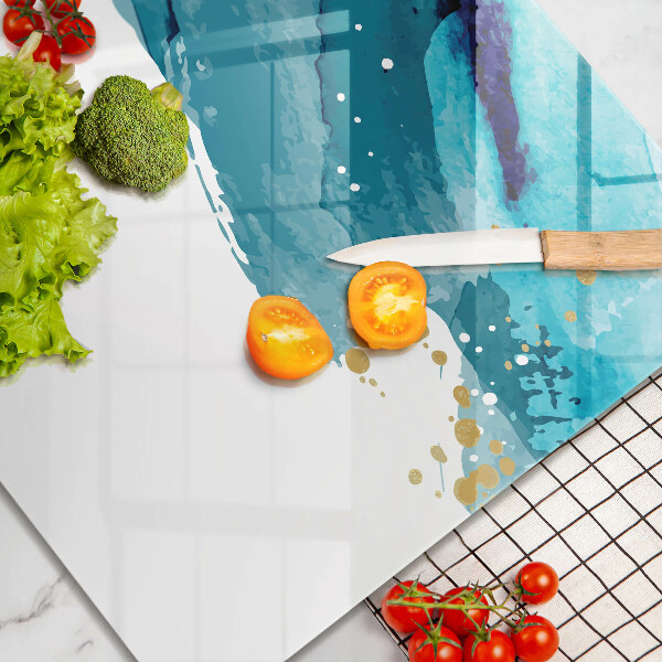 Worktop saver large Blue spots