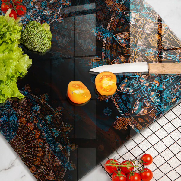 Chopping board Boho Vintage Circles