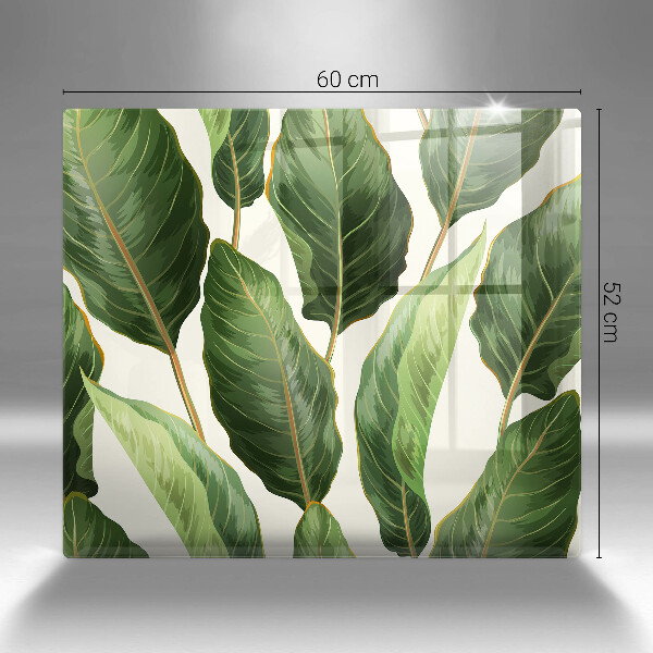 Chopping board Banana leaves