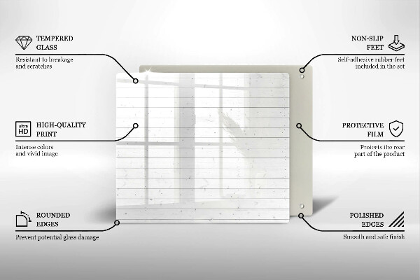Chopping board Modern bright boards