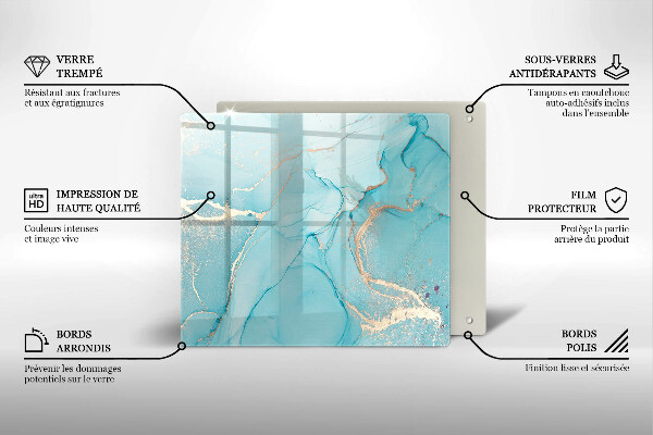 Chopping board Abstraction stone