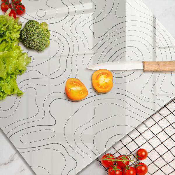 Chopping board Line-art design
