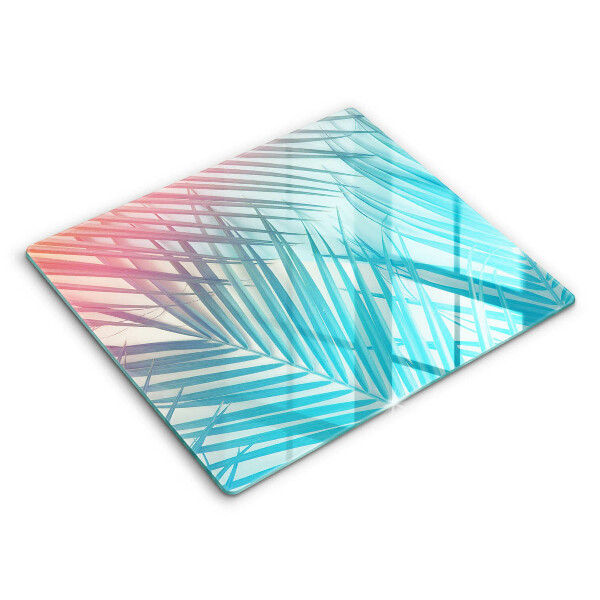 Chopping board Pastel leaves