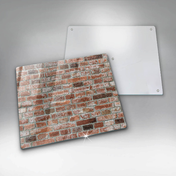 Chopping board Old bricks wall