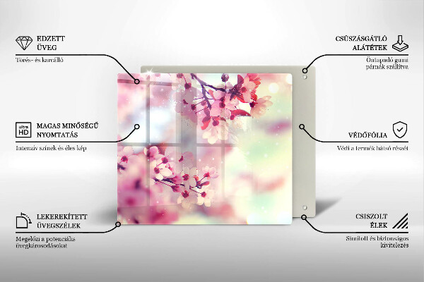 Chopping board Nature apple flowers