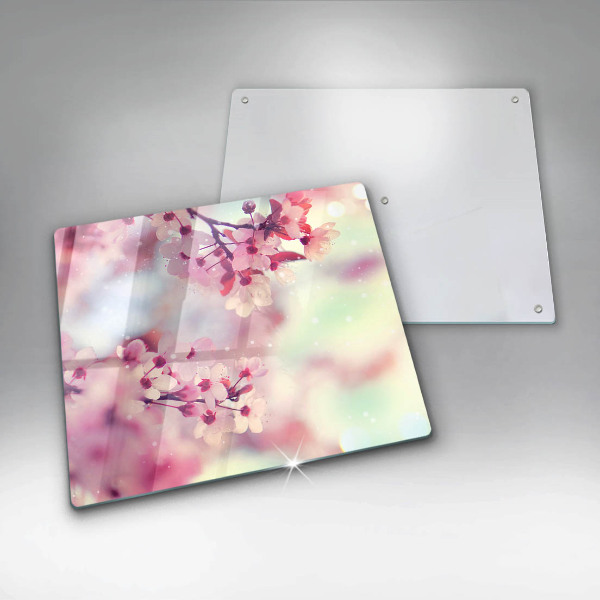 Chopping board Nature apple flowers