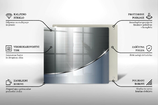 Chopping board Pattern metal abstraction