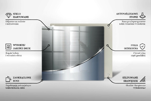 Chopping board Pattern metal abstraction