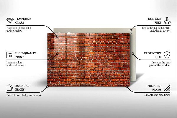 Chopping board glass Wall wall wall