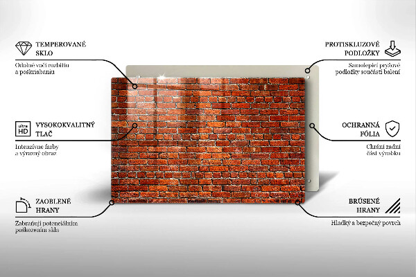 Chopping board glass Wall wall wall