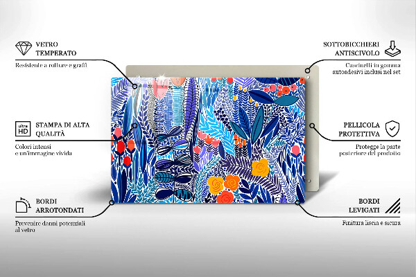 Chopping board Painted meadow