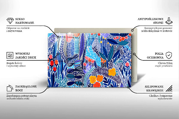 Chopping board Painted meadow