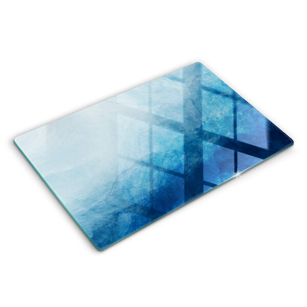 Chopping board glass Abstract background