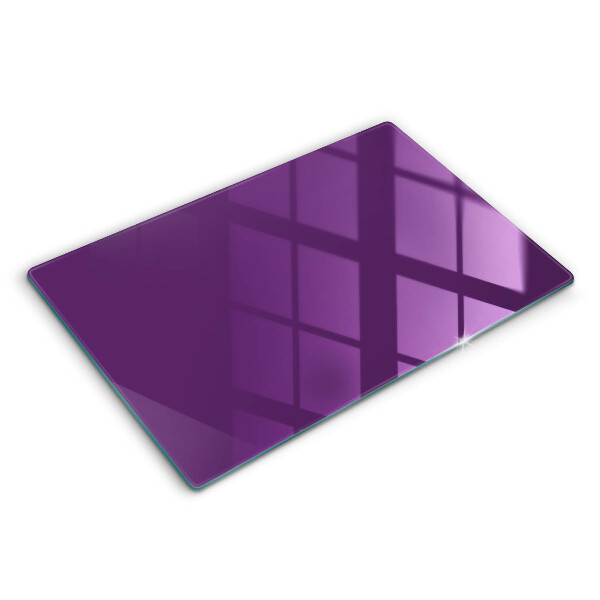 Chopping board glass Violet colour