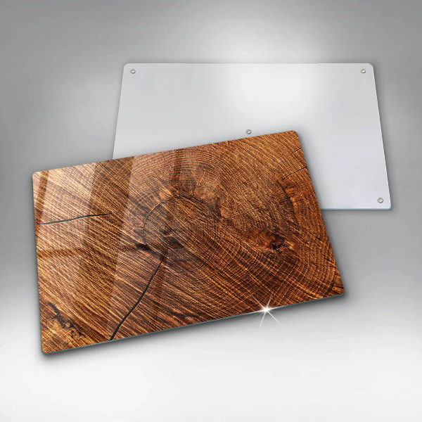 Chopping board glass Wood structure