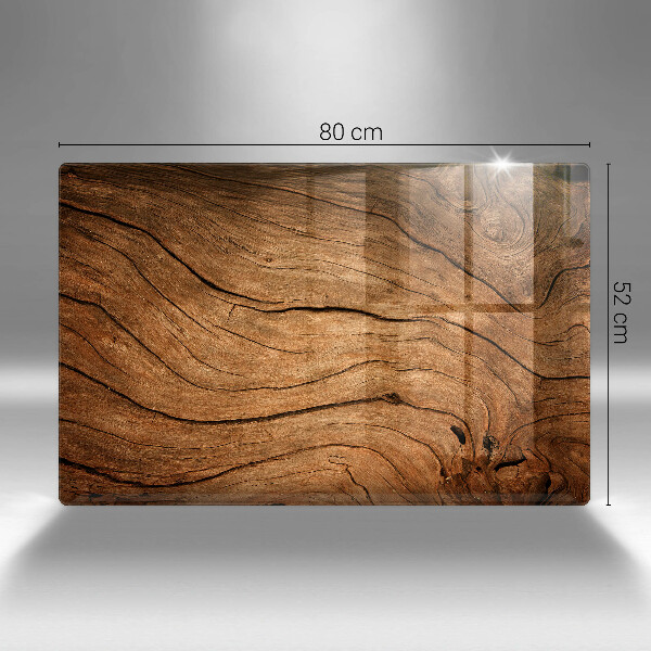 Chopping board glass Wood board texture